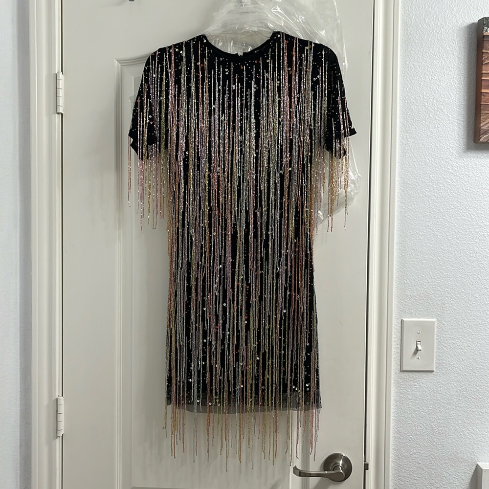 Beaded Fringe Dress